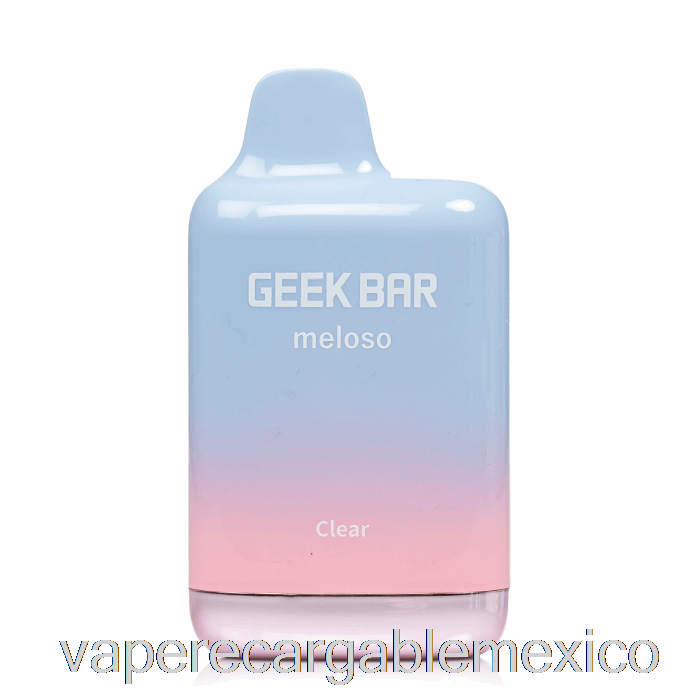 Vape Recargable Geek Bar Meloso Max 9000 Desechable Transparente